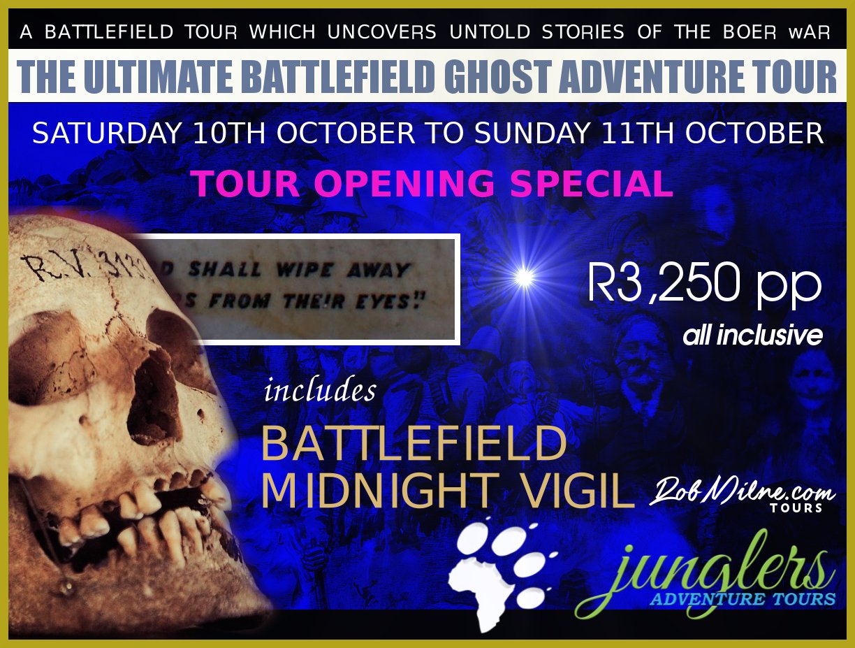 The Ultimate Battlefield Ghost Tour 10th to 11th October Jungler